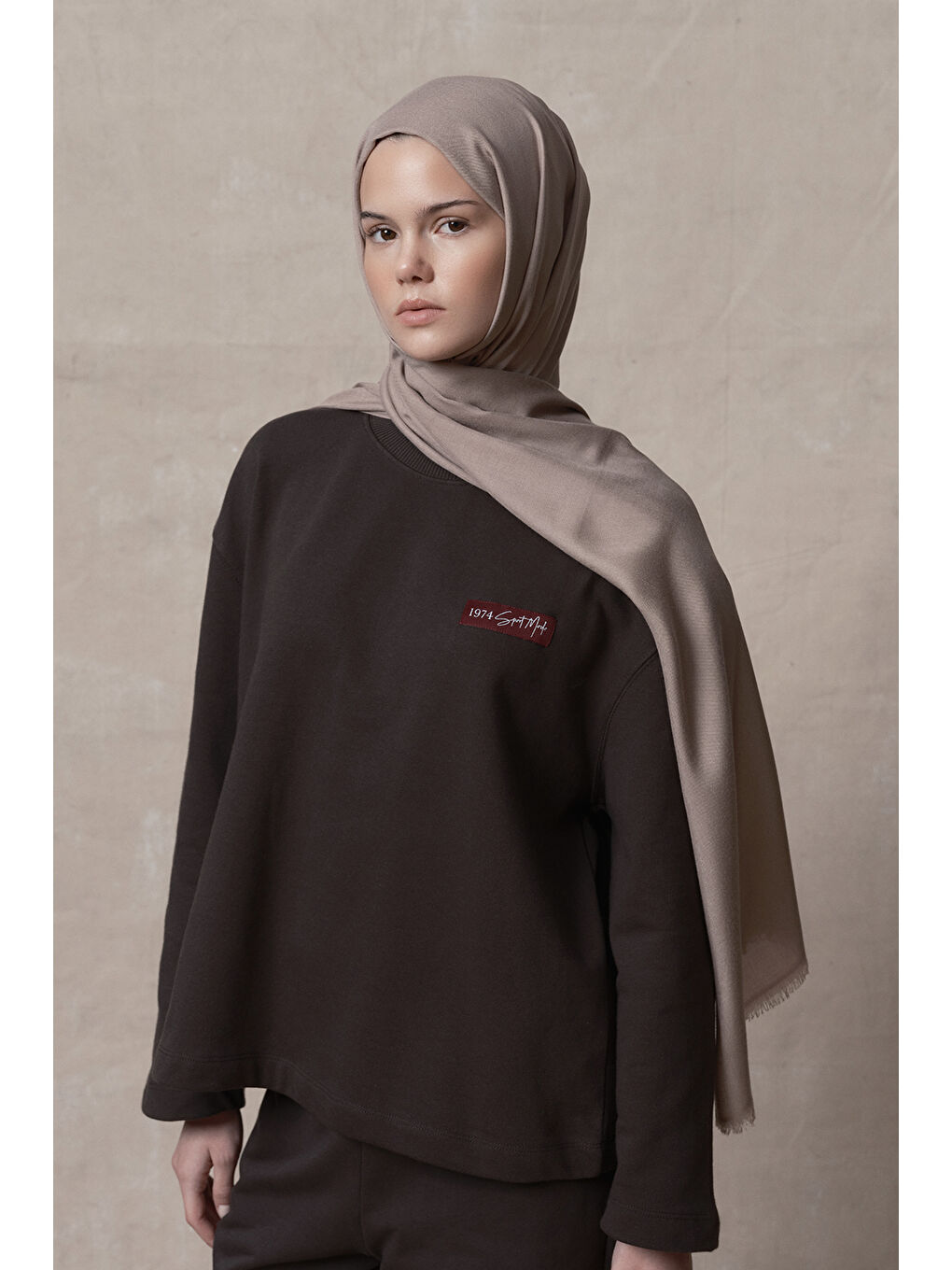 Bej Modal Şal Vizon-1