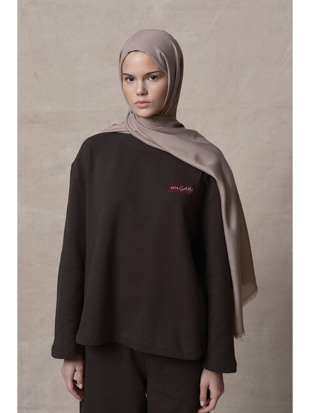 Bej Modal Şal Vizon-3