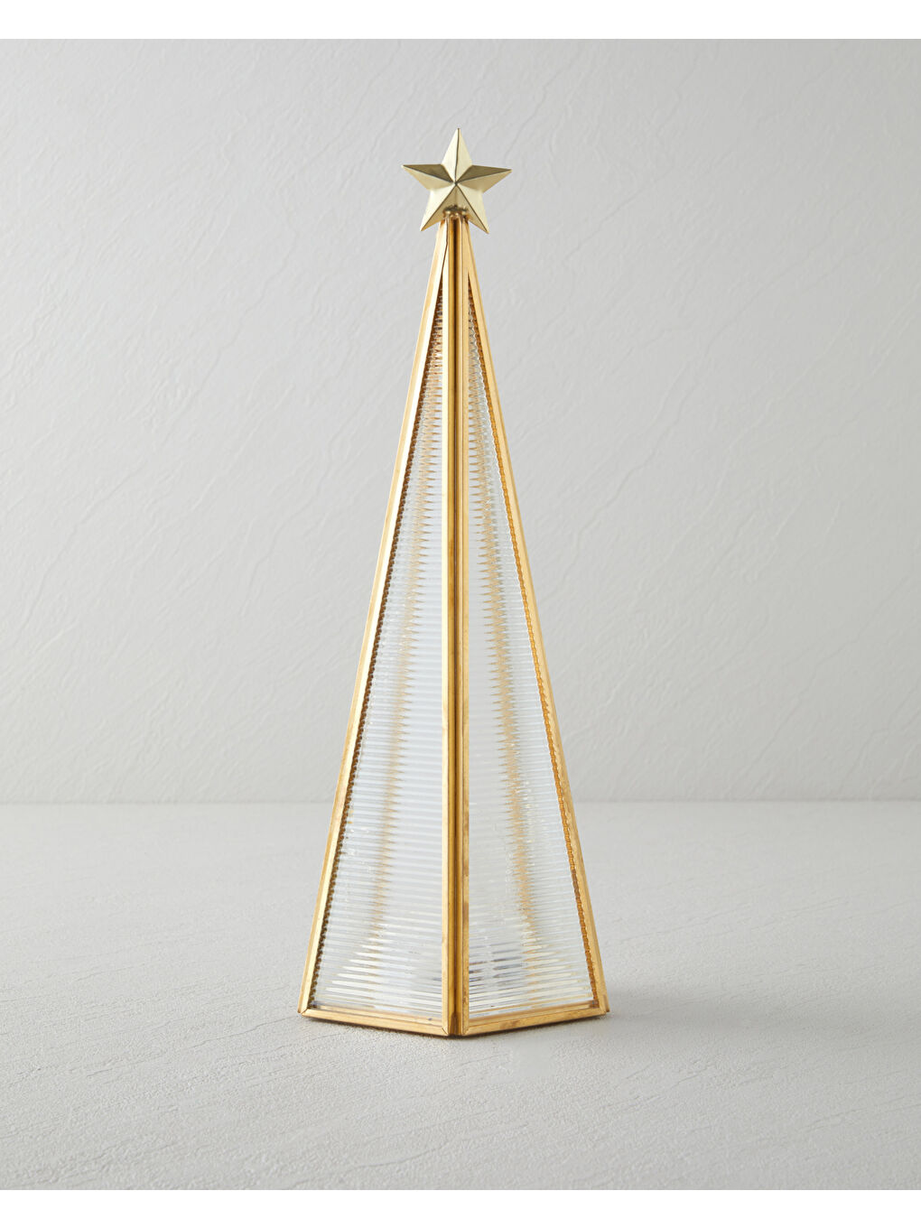 Sarı Caren Metal Dekoratif Obje 30,5 cm Gold