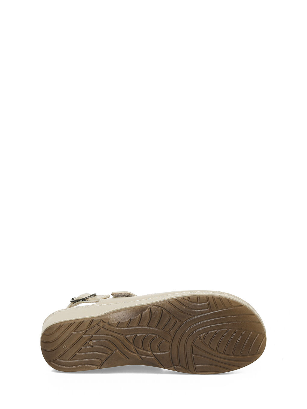 166375.Z5FX Bej Kadın Düz Sandalet-5