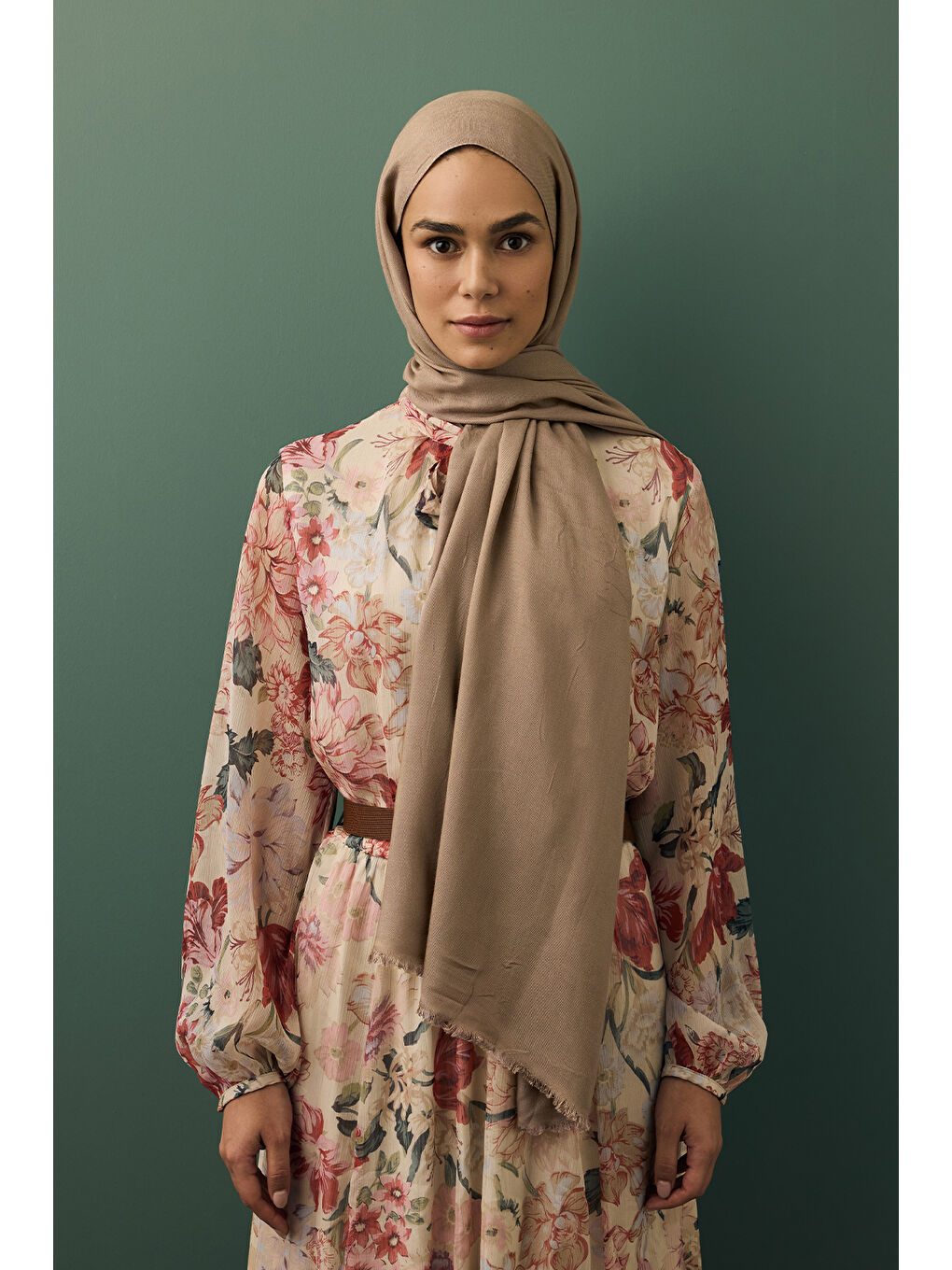 Kahverengi Modal Şal Tütün