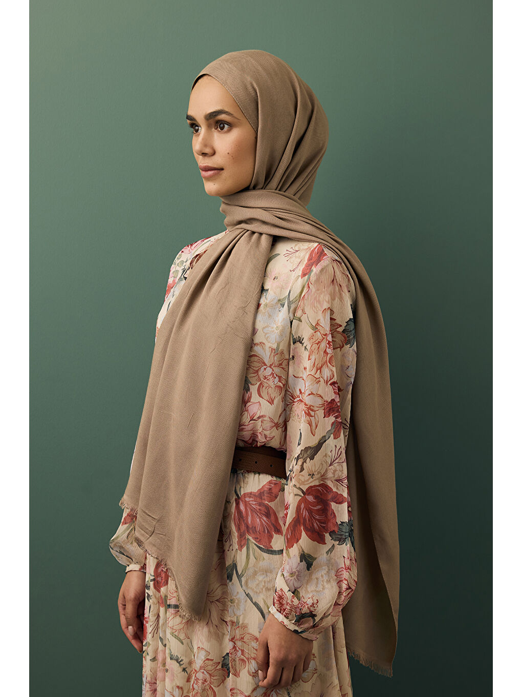 Kahverengi Modal Şal Tütün-1