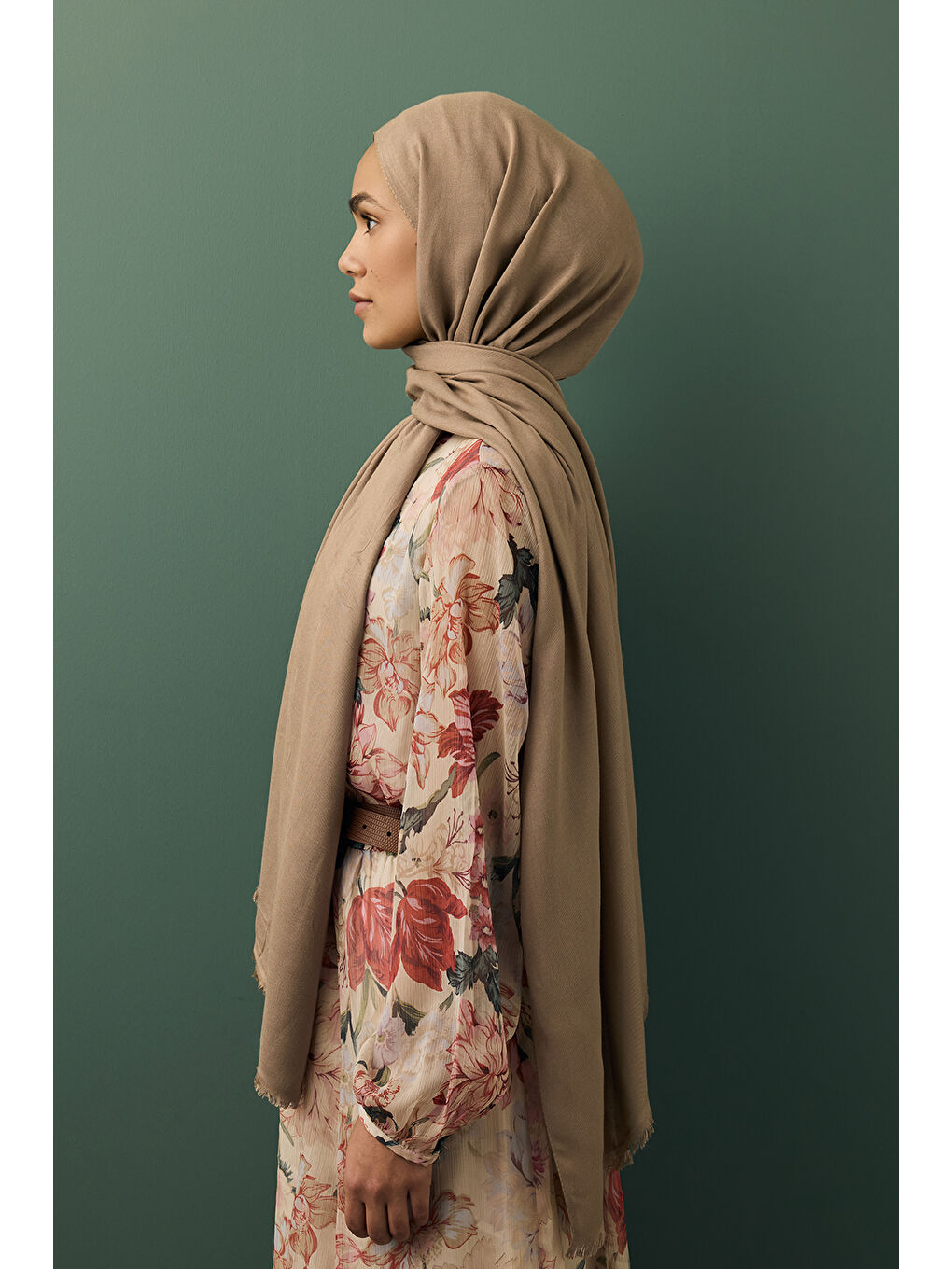 Kahverengi Modal Şal Tütün-2