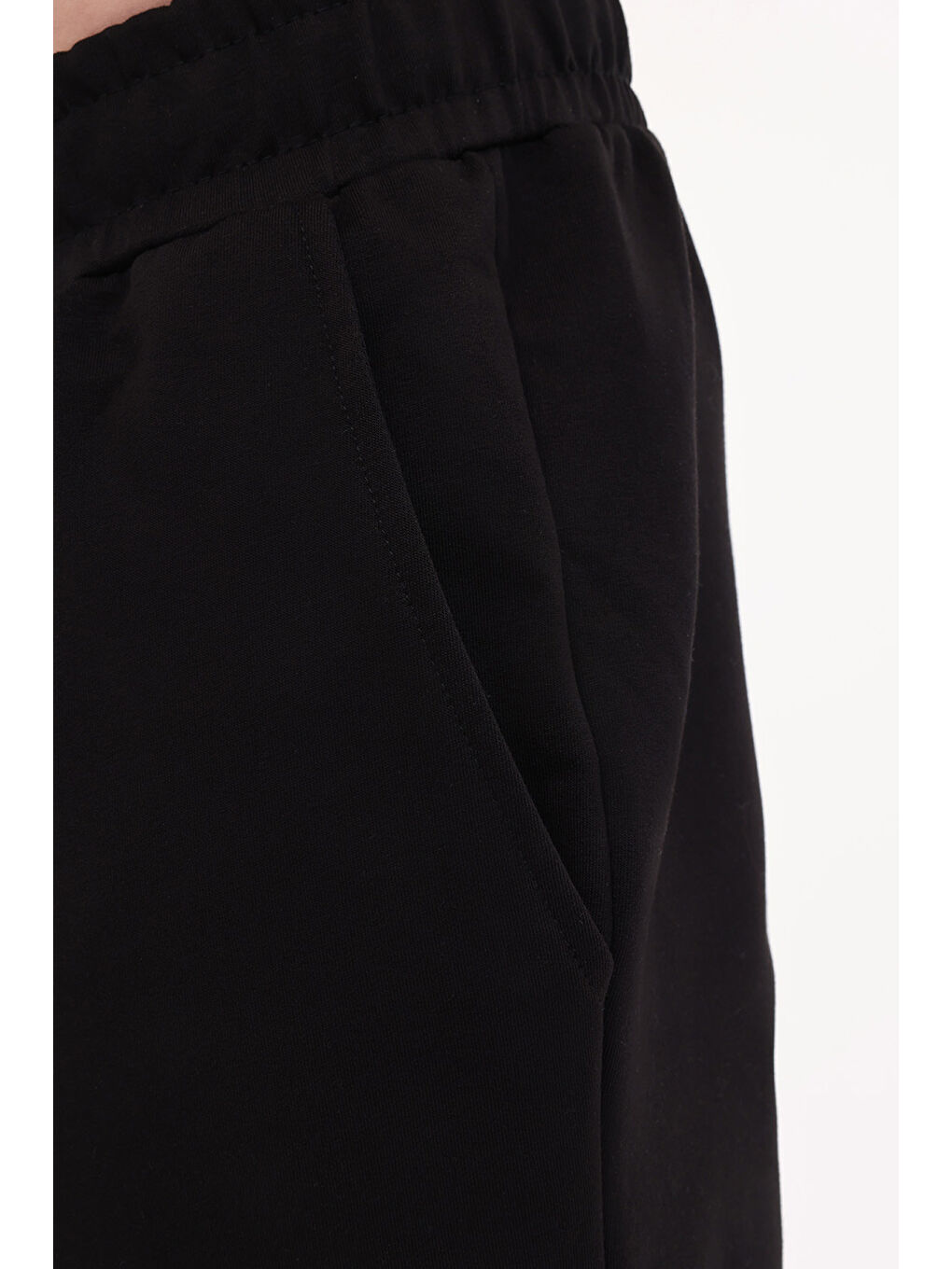 MB TP 22SN89 5FX Siyah Erkek Eşofman Altı-3