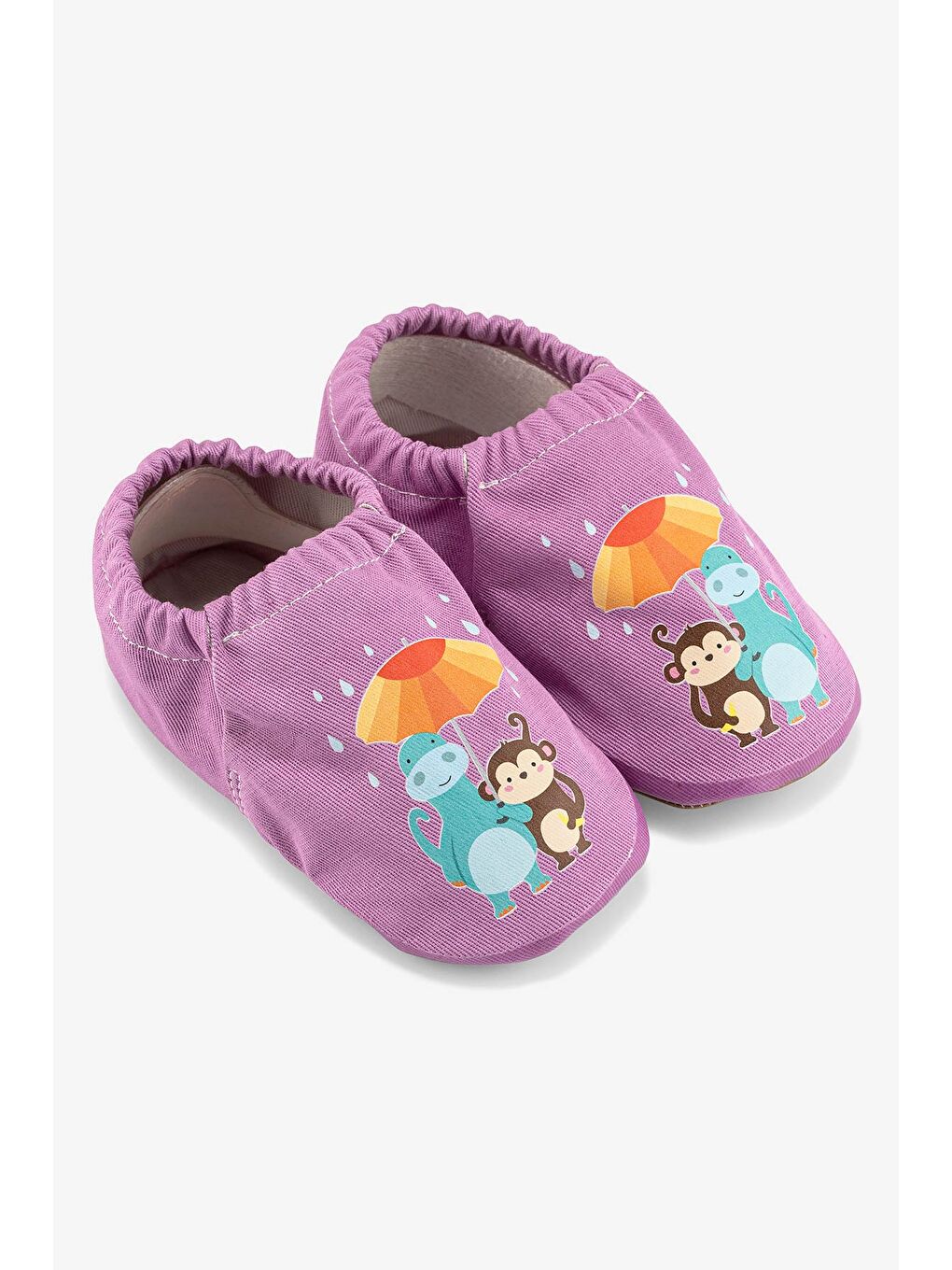 Umbrella Flower Hyper Mor Menekşe Barefoot Akıllı Patik-2