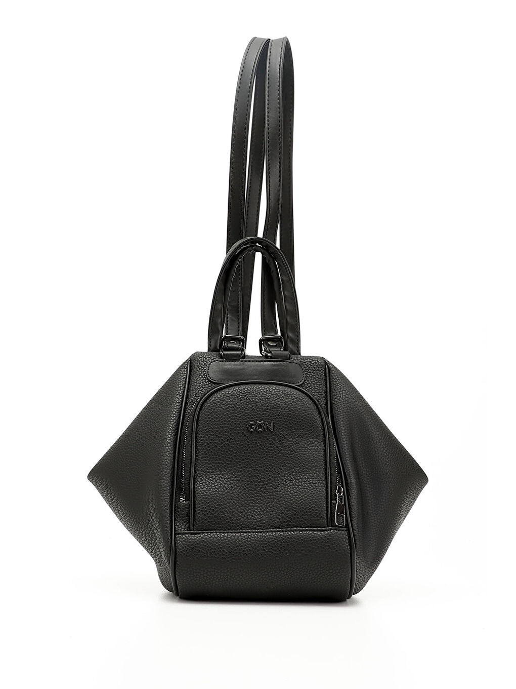 Mor Kadın ZÜMRÜT-SİYAH El Omuz Ve Sırt Çantası