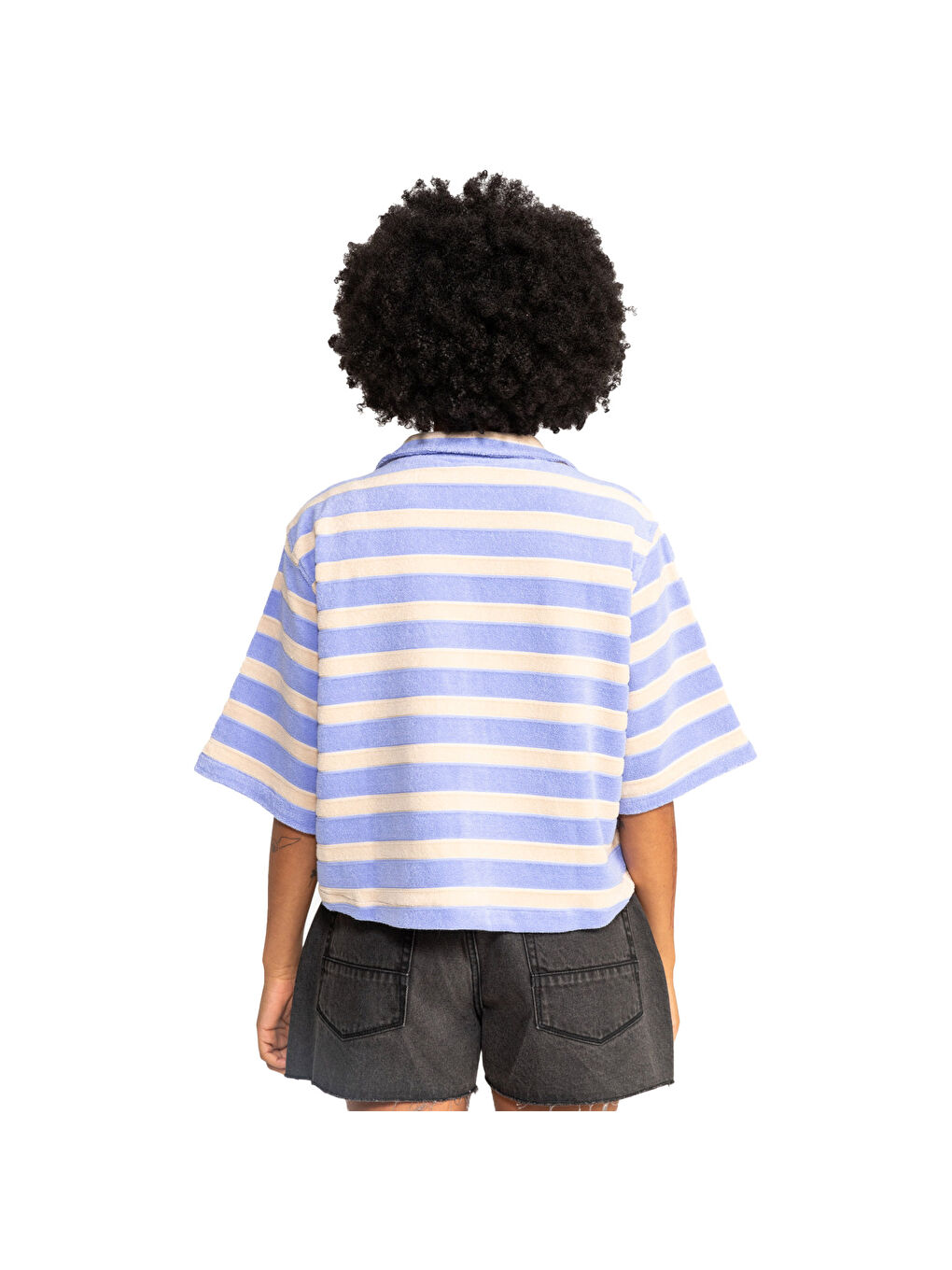 Karışık Uni Towel Erkek Tişört-3