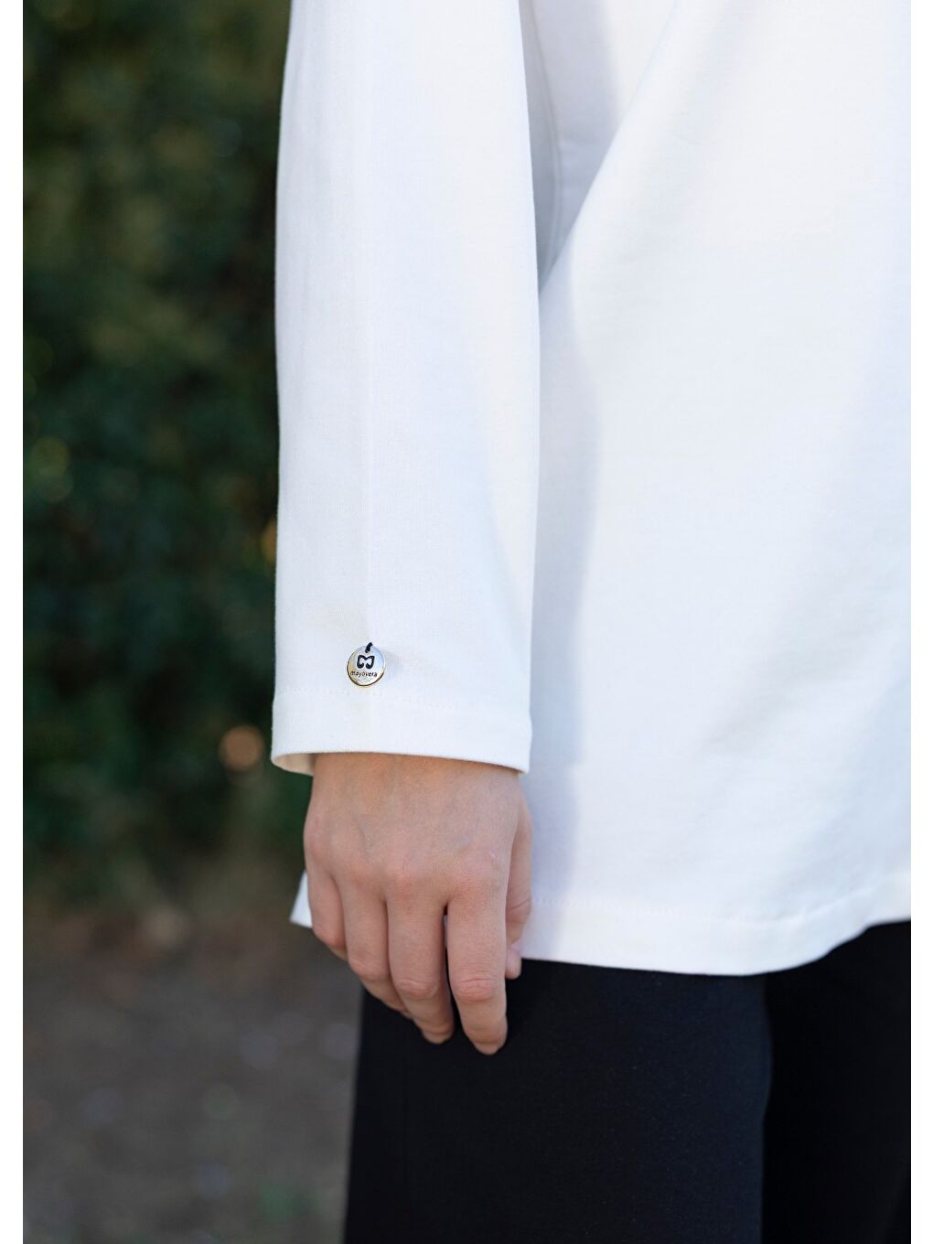 Tesettür Eşofman Üstü -Ekru-4