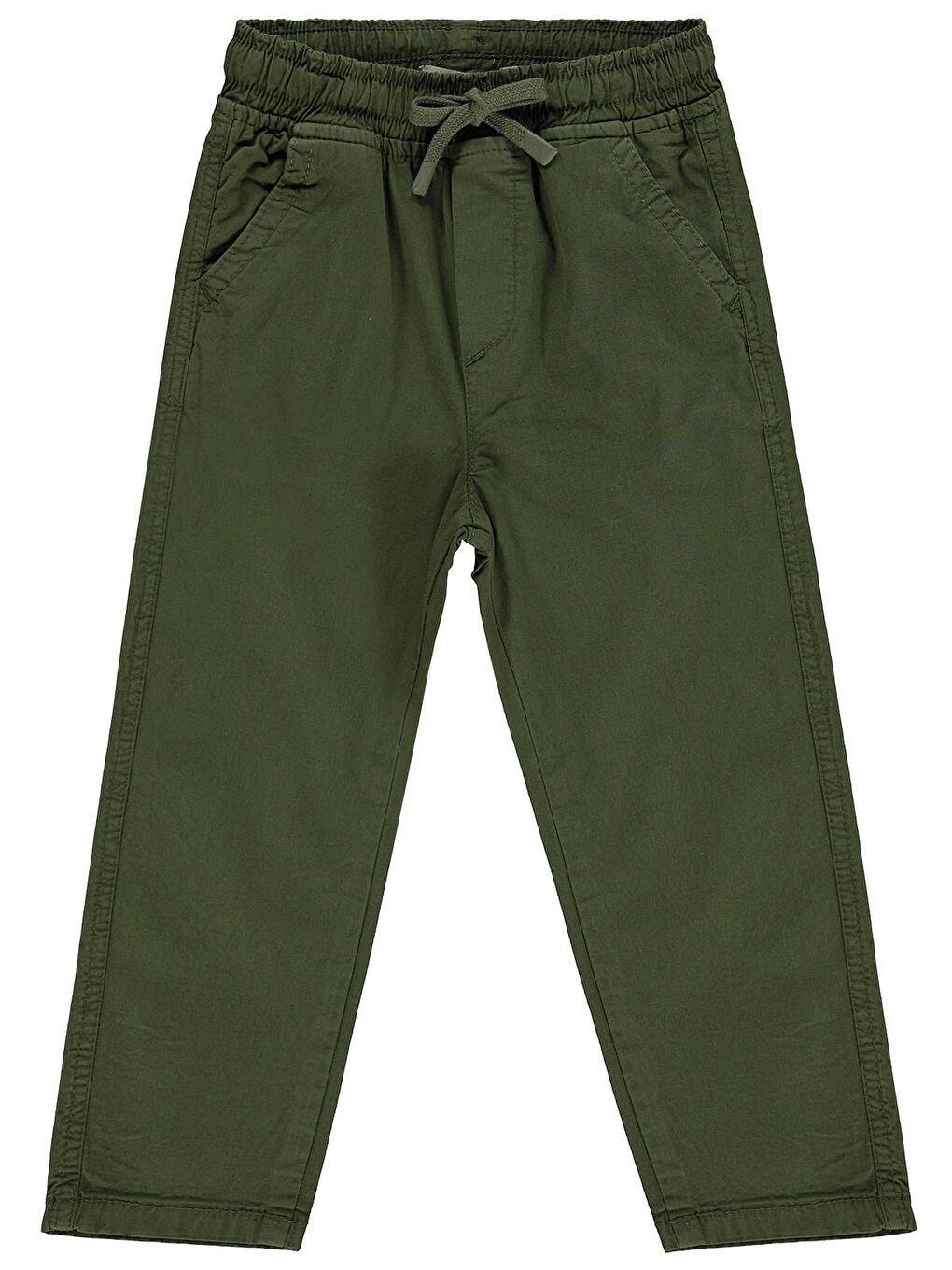 Boys Beli Lastikli 2-5 Yaş Pantolon - Haki