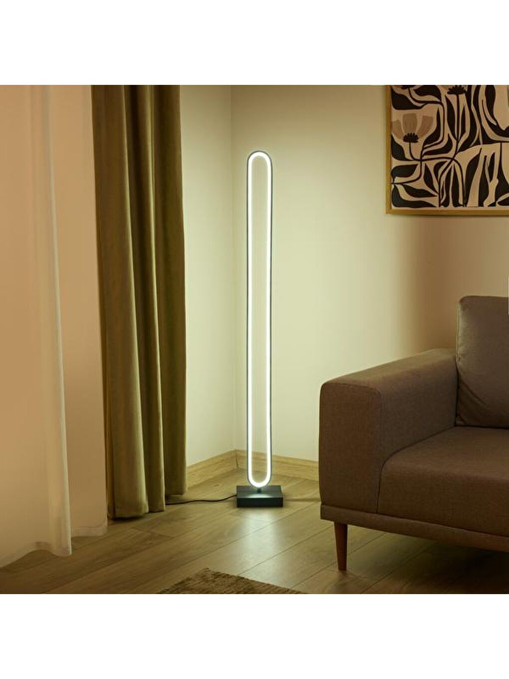 Siyah Tiran Led Lambader - Sarı / Işığı / Beyaz-6