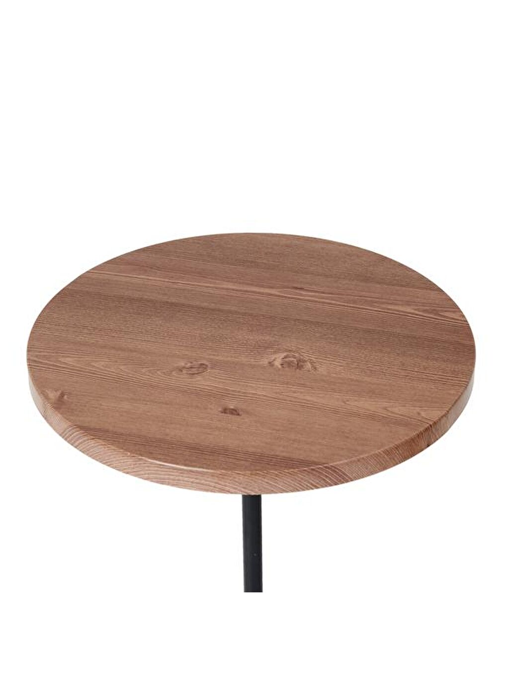 Oslo Mermer Ayaklı Sehpalı Lambader - Siyah-5