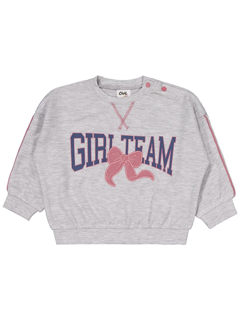 Baby Gırl Team Fiyonk 6-18 Ay Takım - Gri 6-9 Ay-1