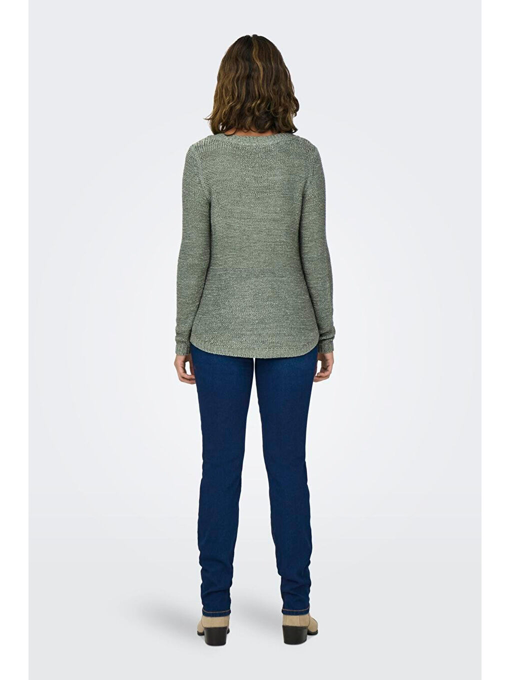 Yeşil Bisiklet Yaka Onlgeena Kadın Kazak 15113356-2