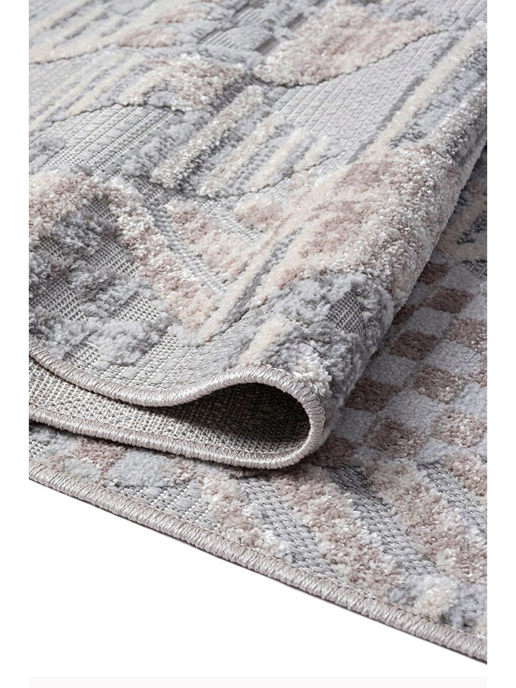 Bej Konfor Value 9901 Modern Dokuma Halı-160x230-2