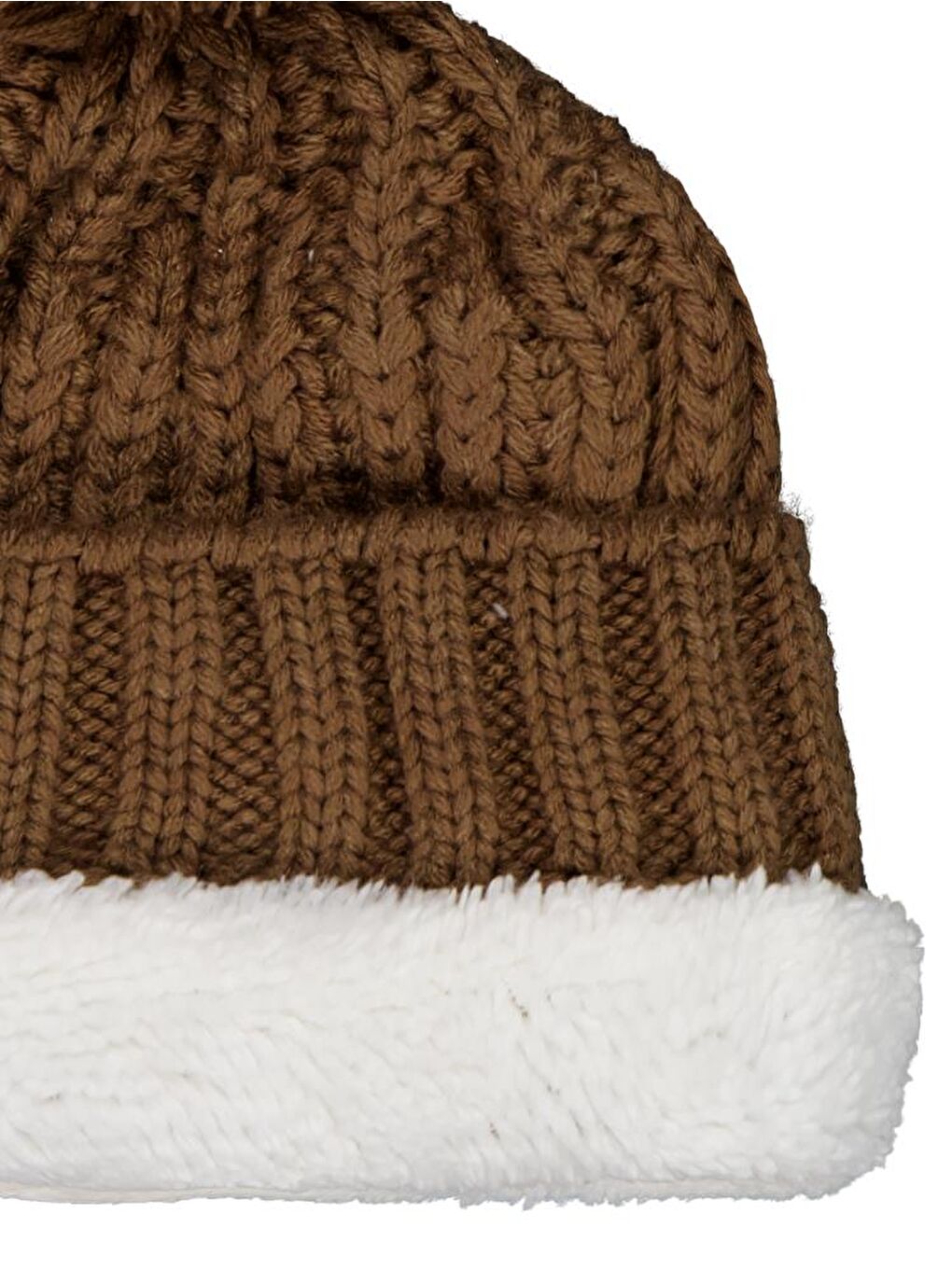 Kahverengi Boys 2-5 Yaş Atkı Bere Eldiven Set - Kahve Standart-2