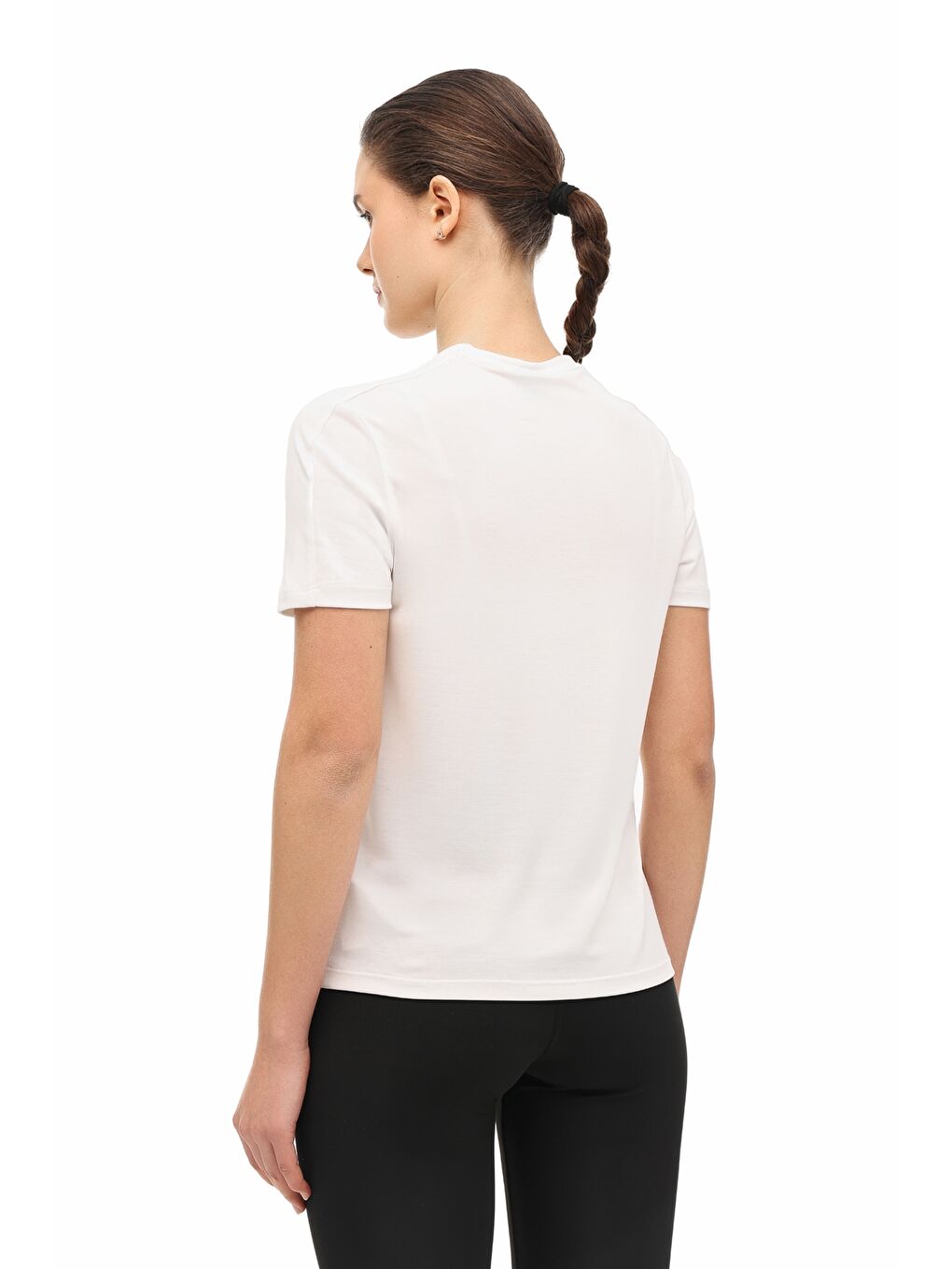 Bej WL 11ROT 6FX Ekru Kadın Kısa Kol T-Shirt-1