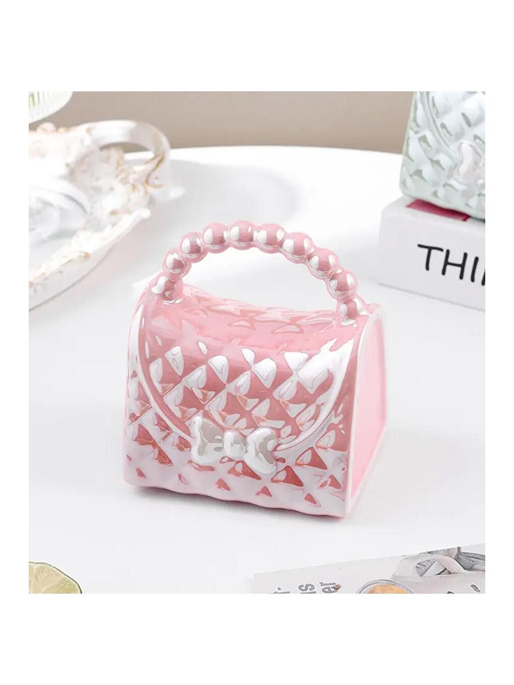 Karışık Çanta Şeklinde Seramik Kupa-1