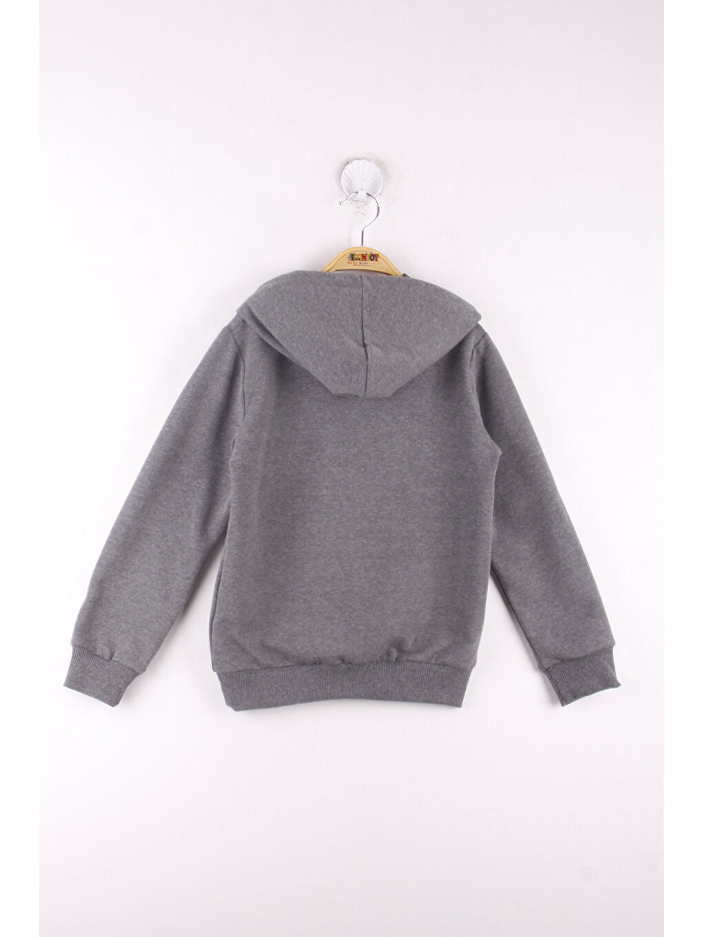 Antrasit Erkek Çocuk La Casa Baskılı Sweatshirt-1