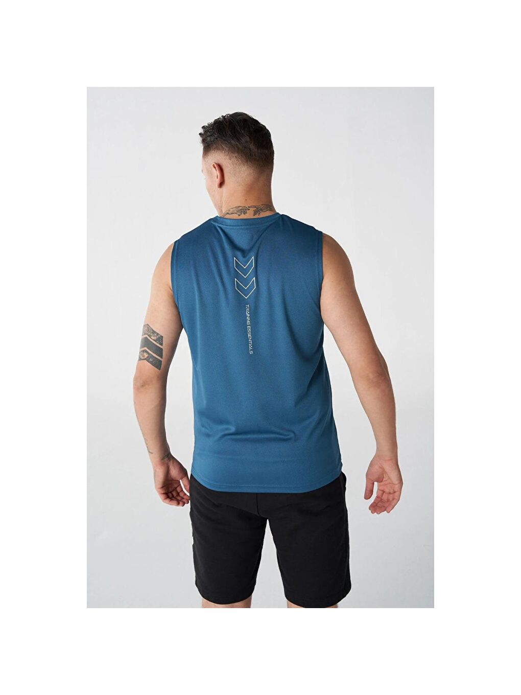 T-Te Flex Erkek Turkuaz Yuvarlak Yaka Atlet-1