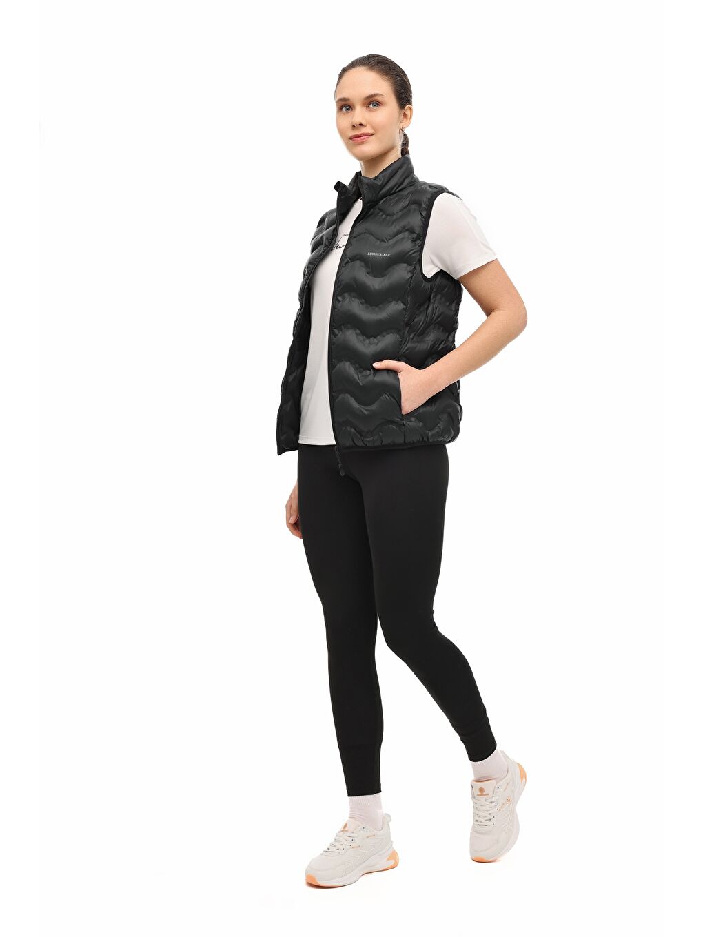 WL 4STAR VEST 6FX Siyah Kadın Yelek-2