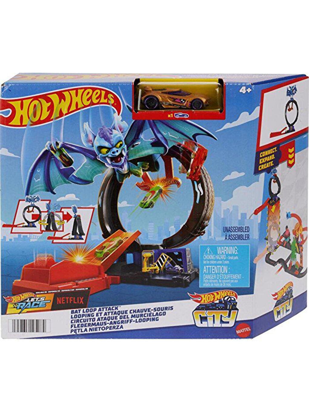 Hot Wheels Düşman Yaratıklar Oyun Seti HDR29-HTN78-4