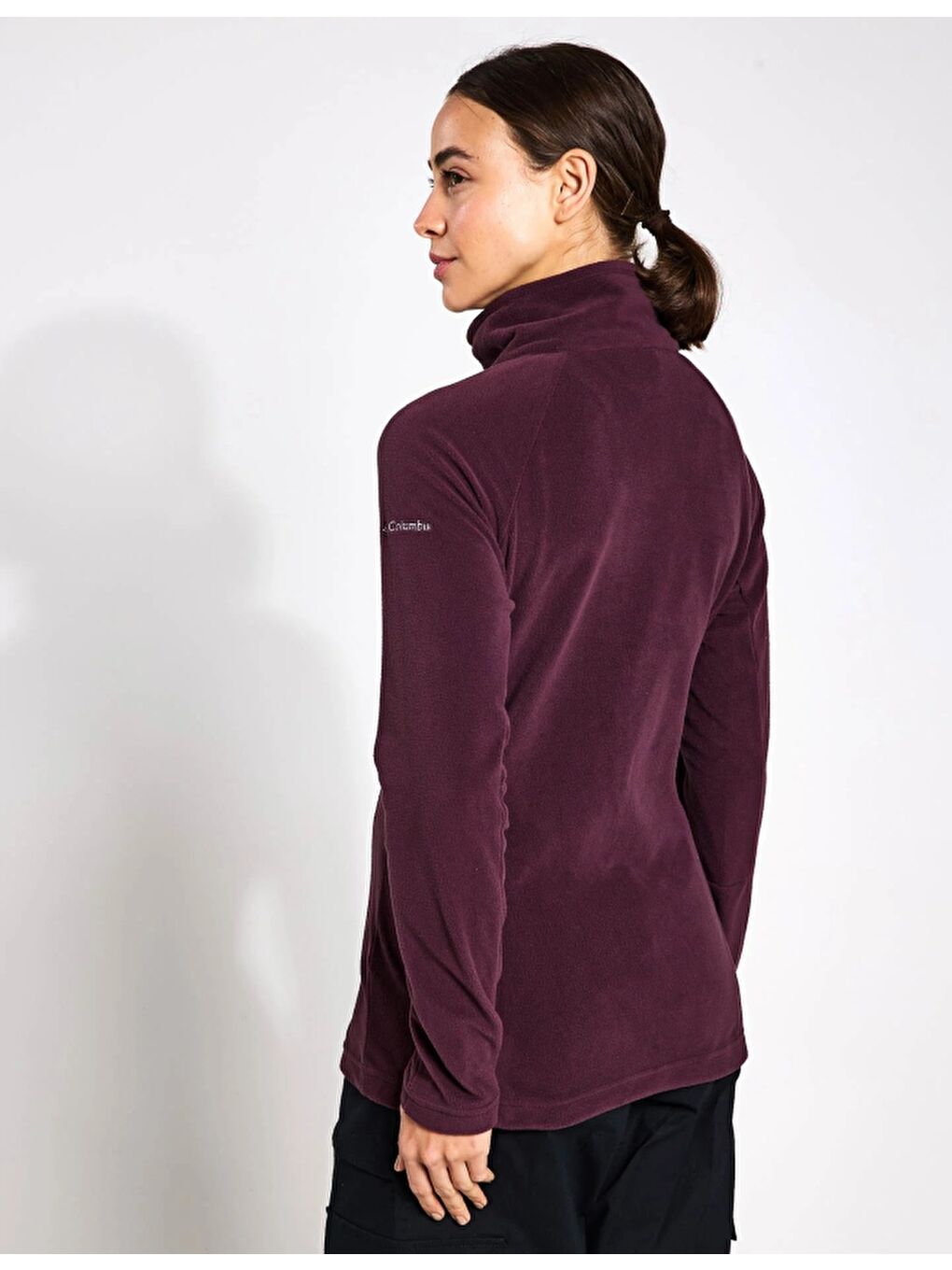 Columbia Glacial™ IV 1/2 Zip Kadın Bordo Polar AK1131-606 - 1