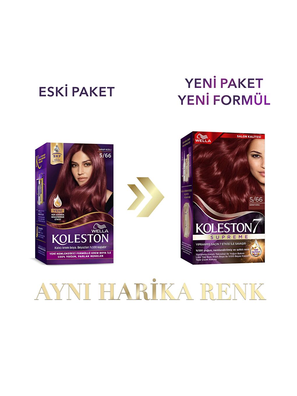 Wella Renksiz Koleston Supreme Kit 5 66 Kızılı  18