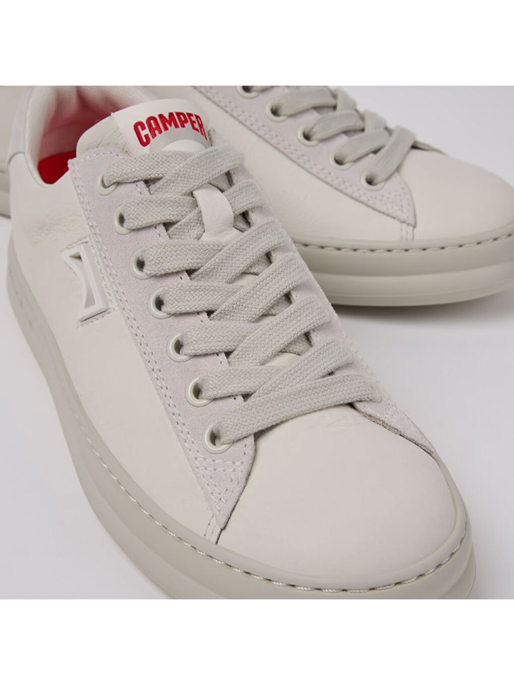 Beyaz Kadın Sneaker ( Günlük) K201855-001 Runner Four White Natural-1