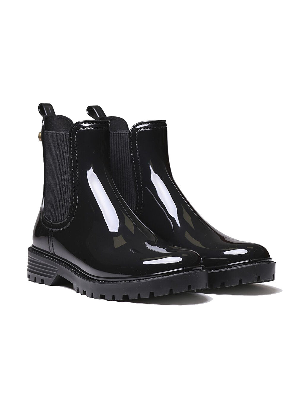 Kadın Siyah Yağmur Botu-1