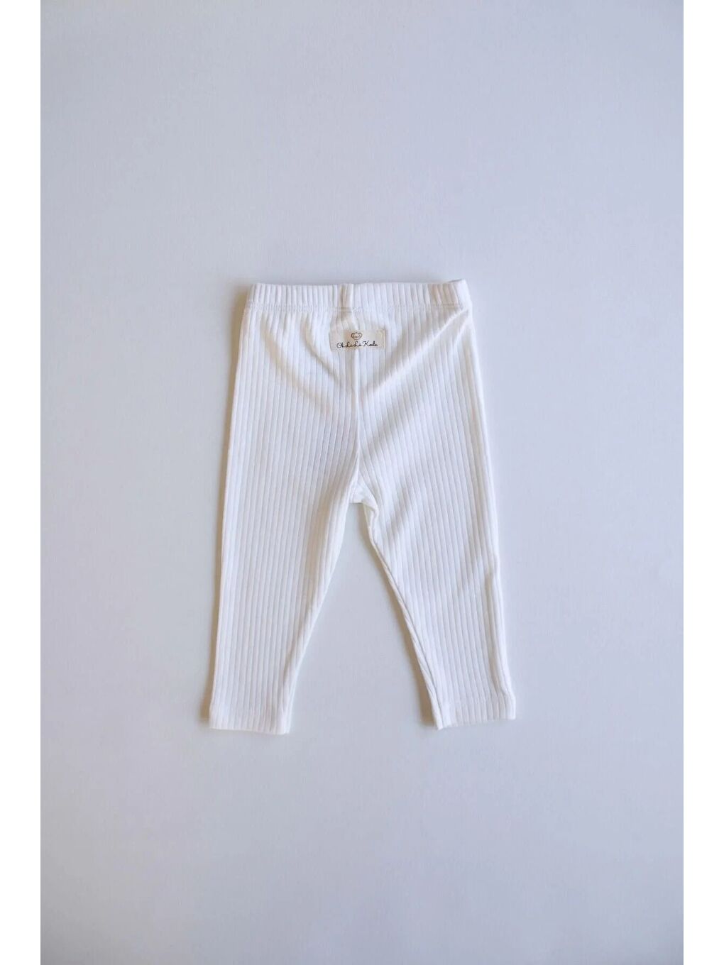 Beyaz Fitilli Bebek Tayt-5