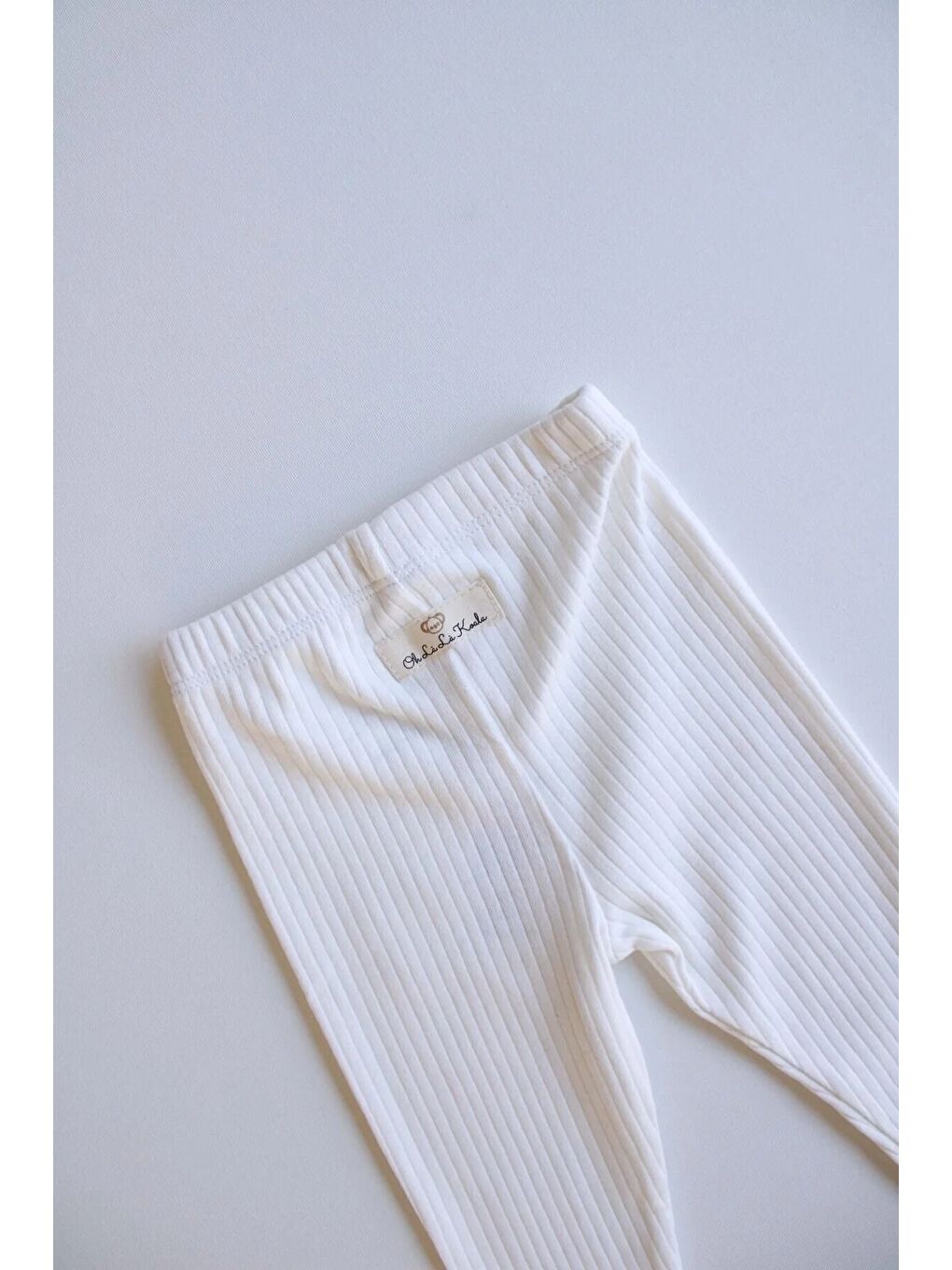 Beyaz Fitilli Bebek Tayt-6