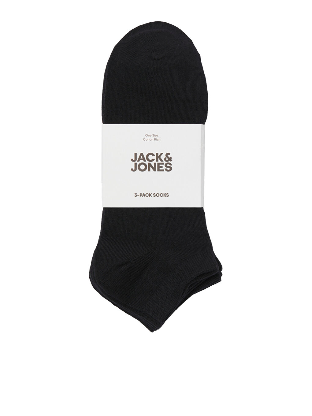 Jack & Jones Siyah Jaclouis Pamuk Karışımlı 3 Pack Erkek Çorap 12260079 - 2