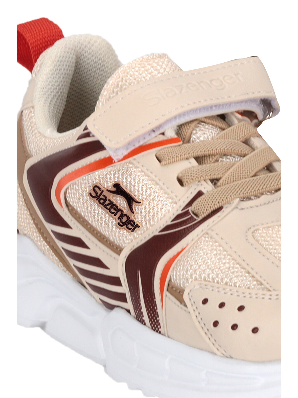 Kendall Unisex Çocuk Cırt Cırtlı Bej / Kahve Günlük Spor Ayakkabısı-3