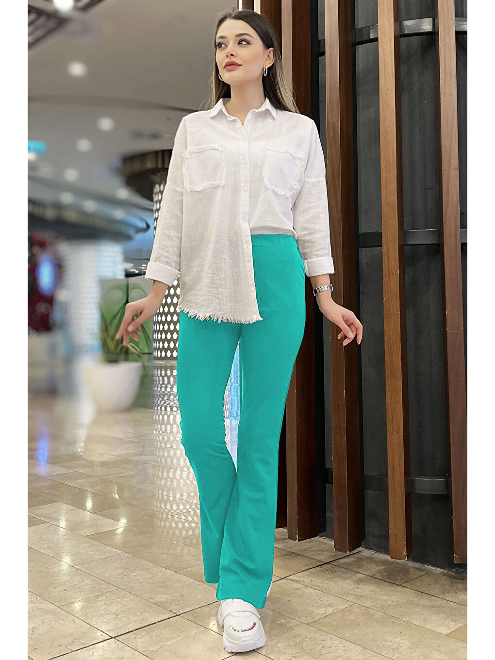 Yeşil Pantolon Mint - 11399-2