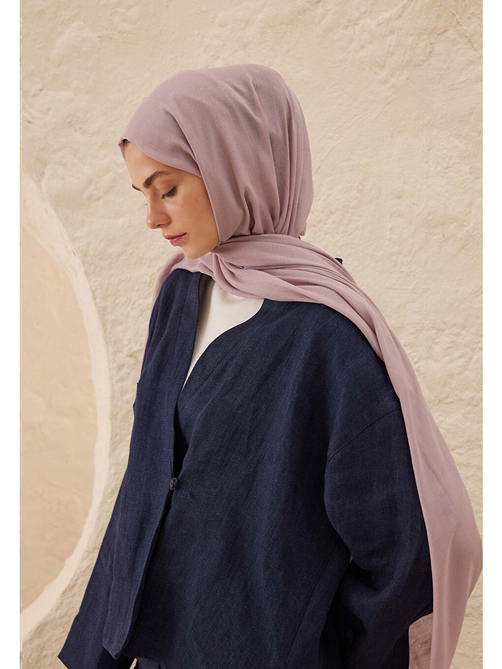 Mor Rami Viskon Şal Menekşe-1