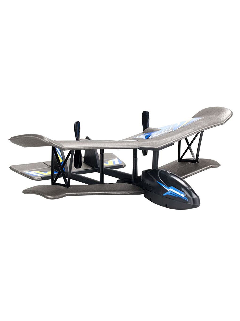 Silverlit Mavi Bi-Wing Evo Kumandalı Uçak 85739 - Mavi - 1