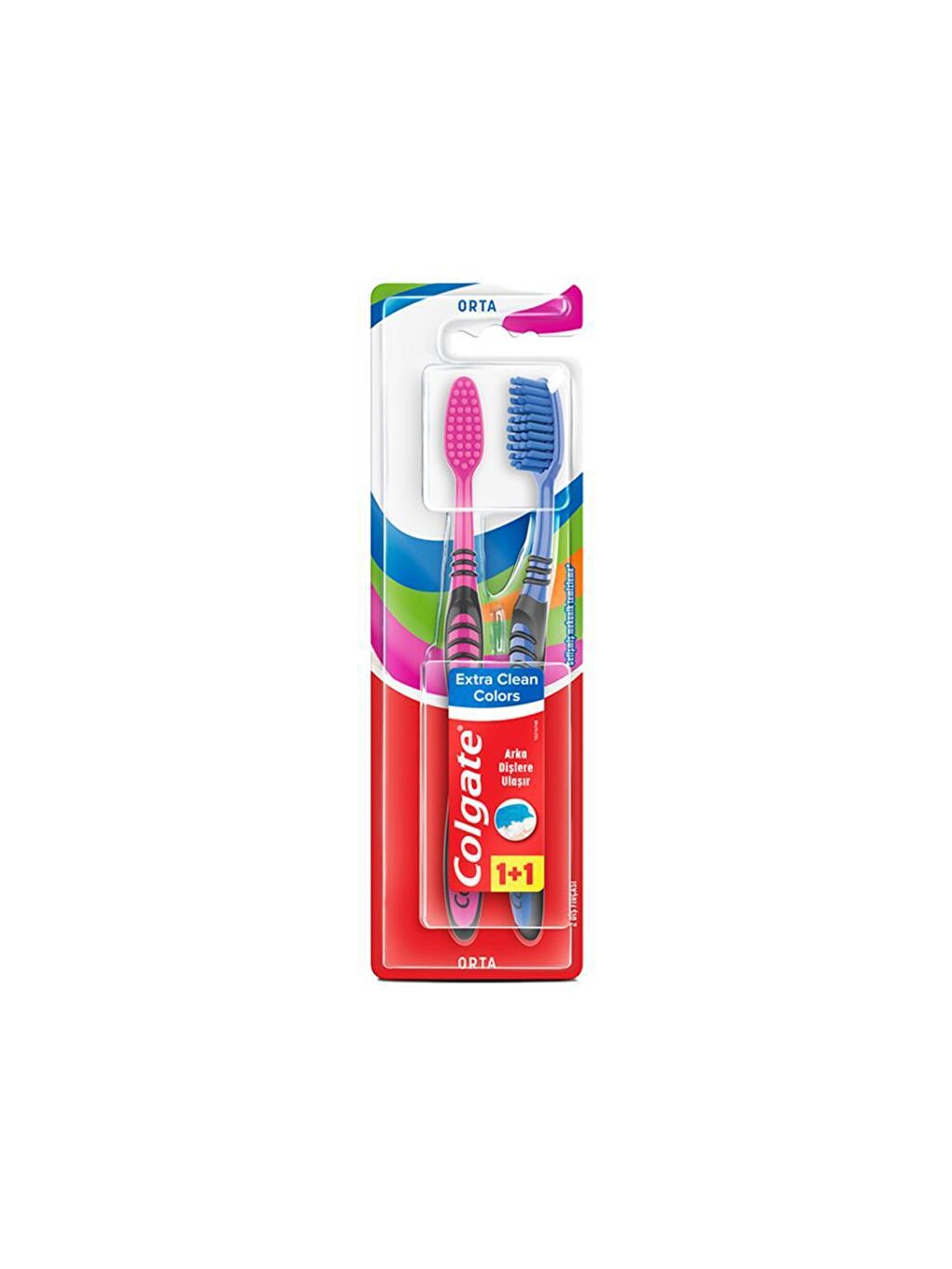 Colgate Beyaz Optic White Kahve, Çay Kullananlar Için Diş Macunu 125 Ml, Extra Clean Orta Diş Fırçası 1+1 - 2