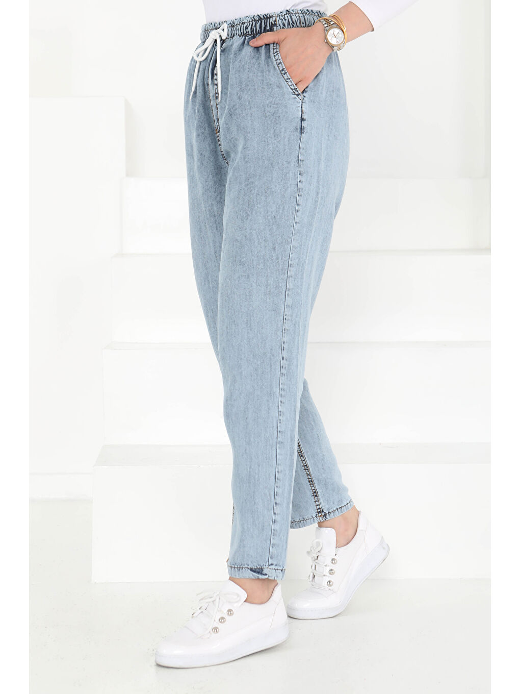 Pantolon Acik Mavi   27163-1