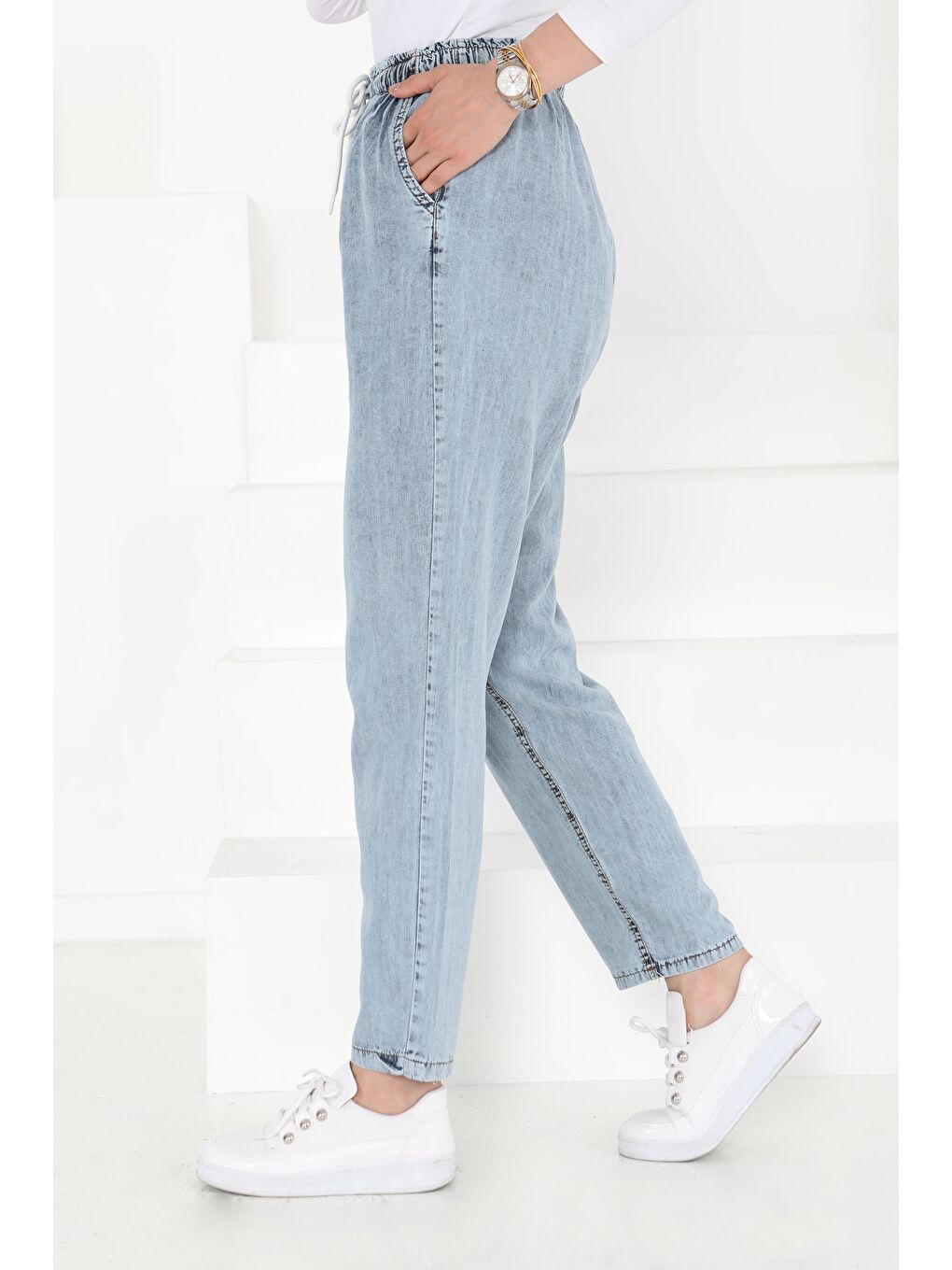 Pantolon Acik Mavi   27163-3