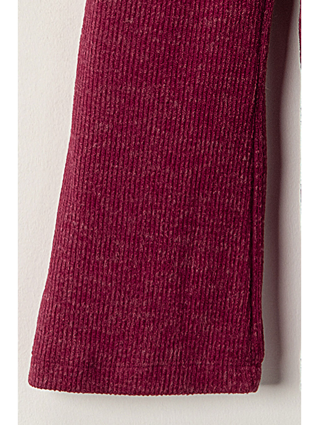 Bordo Kız Çocuk Bluzlu Süveterli Pantolonlu Üçlü Takım TKM.1004-5