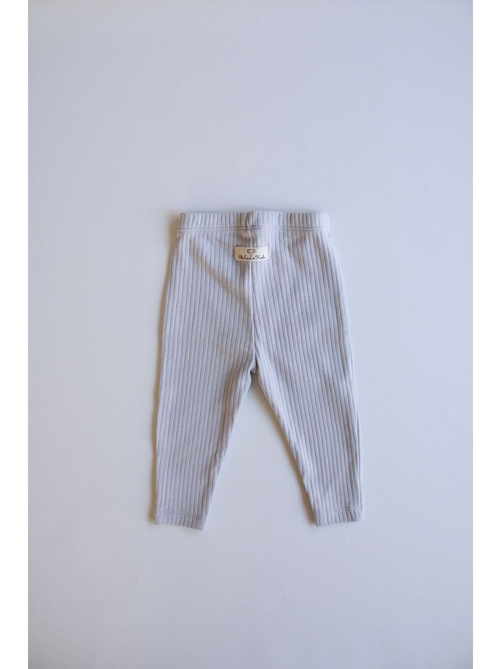 Gri Fitilli Bebek Tayt-1