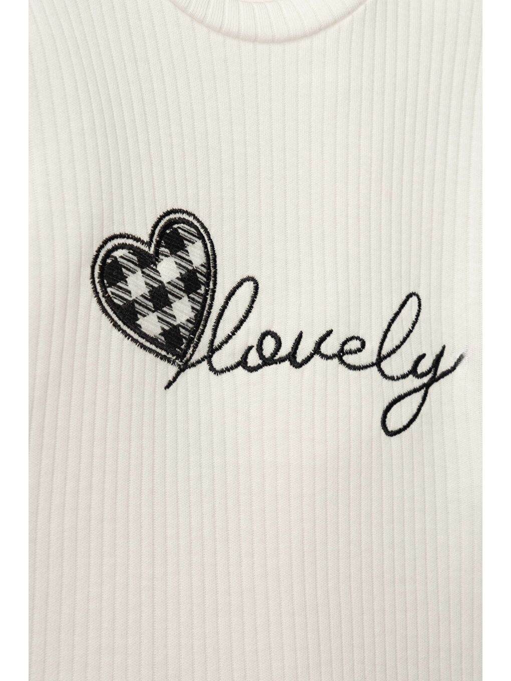 Siyah Kız Çocuk Bluzlu Ekose Etek-Şortlu Takım TKM.1002-3