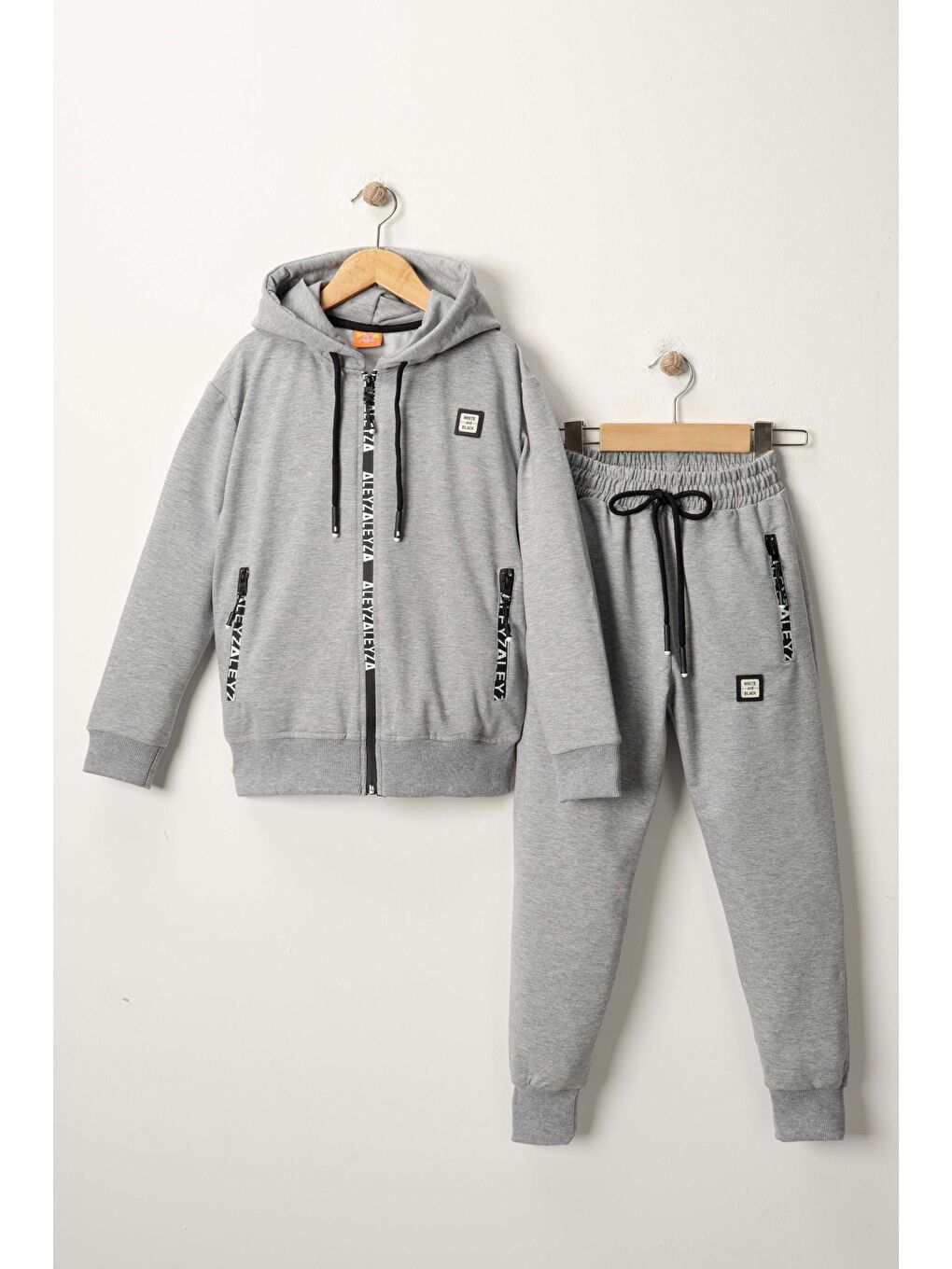 Gri Erkek Çocuk Eşofman Takımı Alezya ESF.1520
