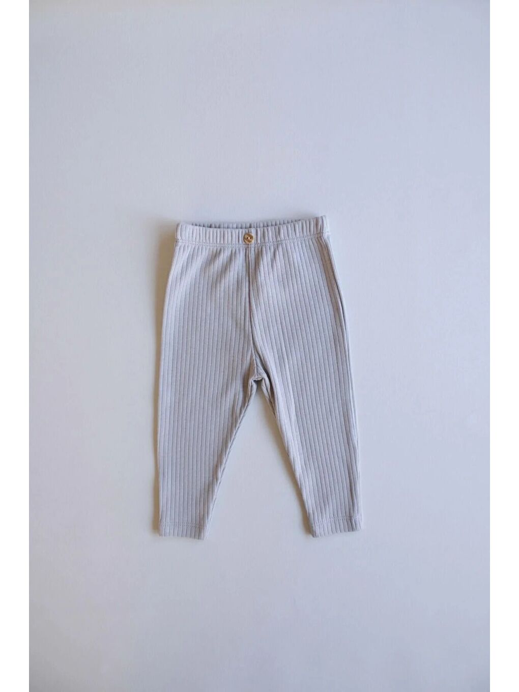 Gri Fitilli Bebek Tayt-3