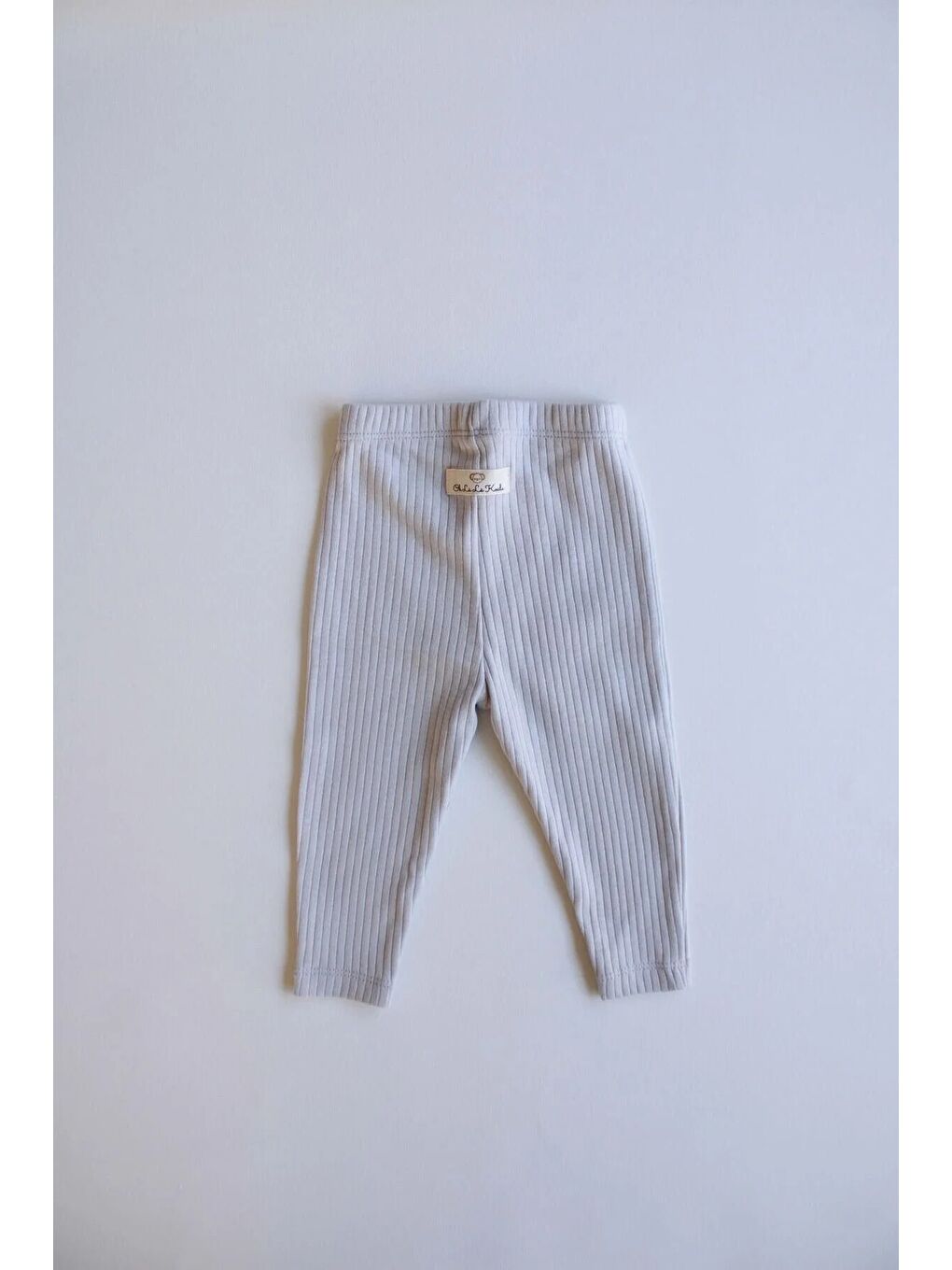 Gri Fitilli Bebek Tayt-4