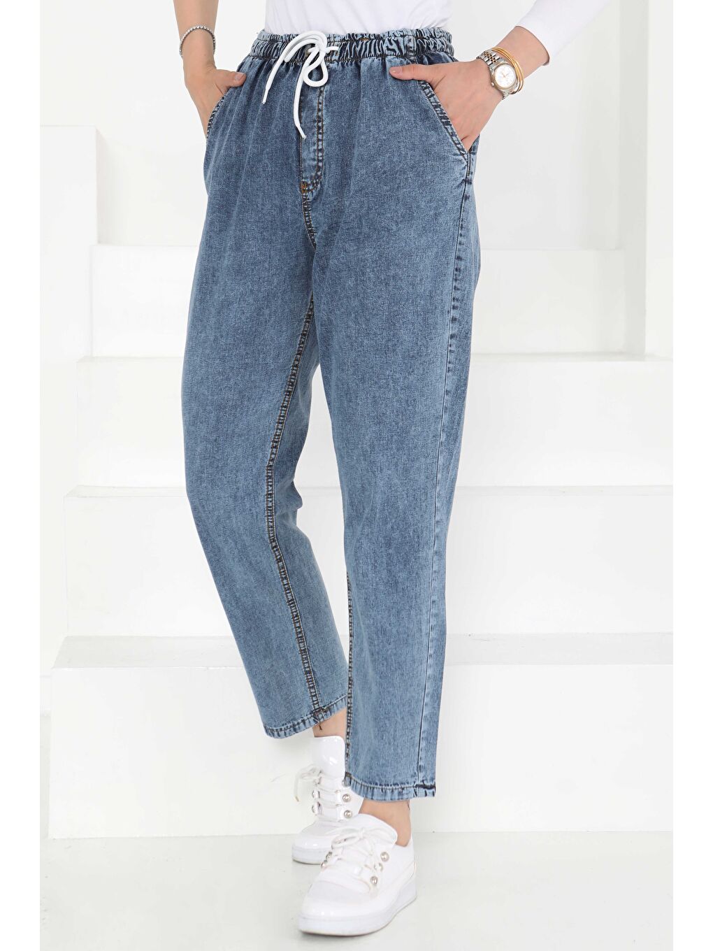 Pantolon Koyu Mavi   27163-1