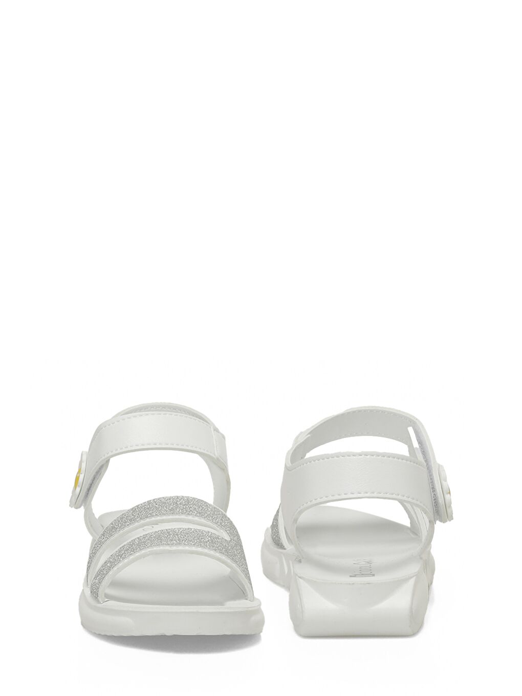 BEROK F 5FX Beyaz Kız Çocuk Sandalet-4