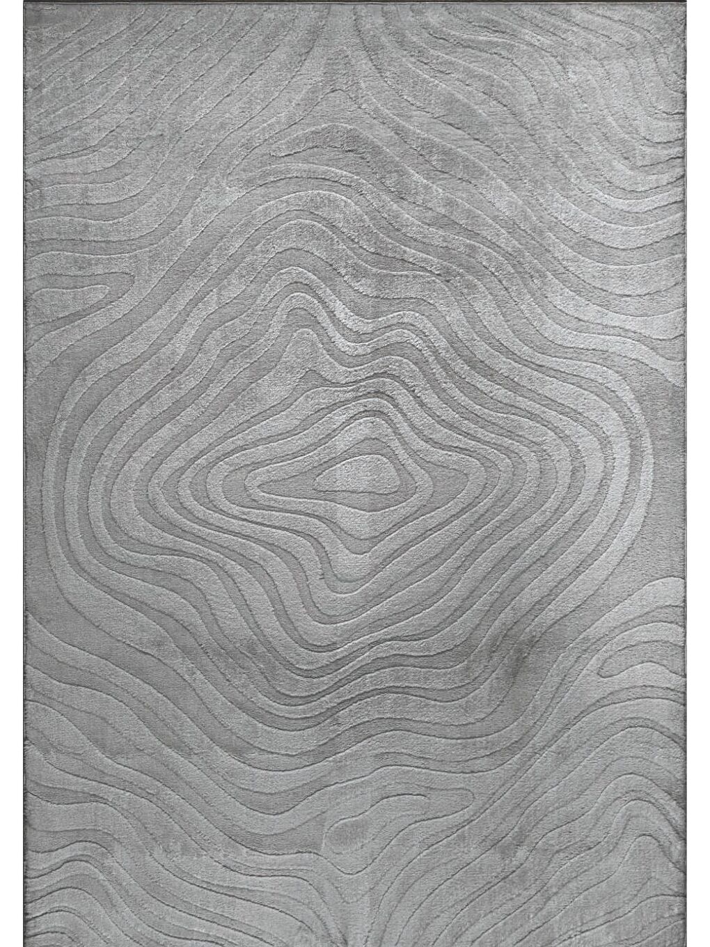 Gri ALAÇATI PÜSKÜLLÜ PARÇA HALI 150X230 LOTS GRİ GRI-2