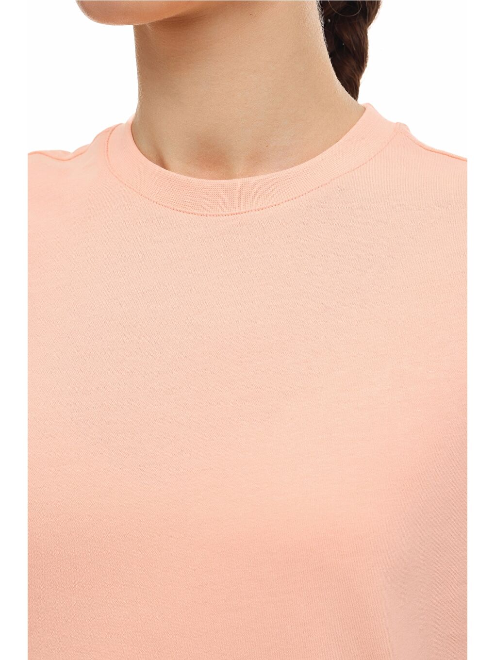 Pembe WB 11ASYA-T 6FX Somon Kadın Kısa Kol T-Shirt-3