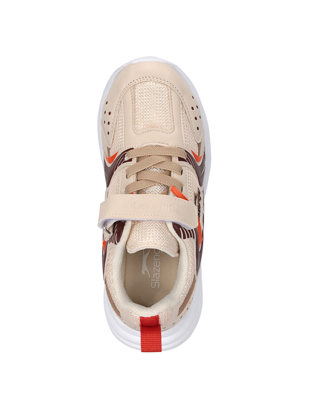 Kendall Unisex Çocuk Cırt Cırtlı Bej / Kahve Günlük Spor Ayakkabısı-4